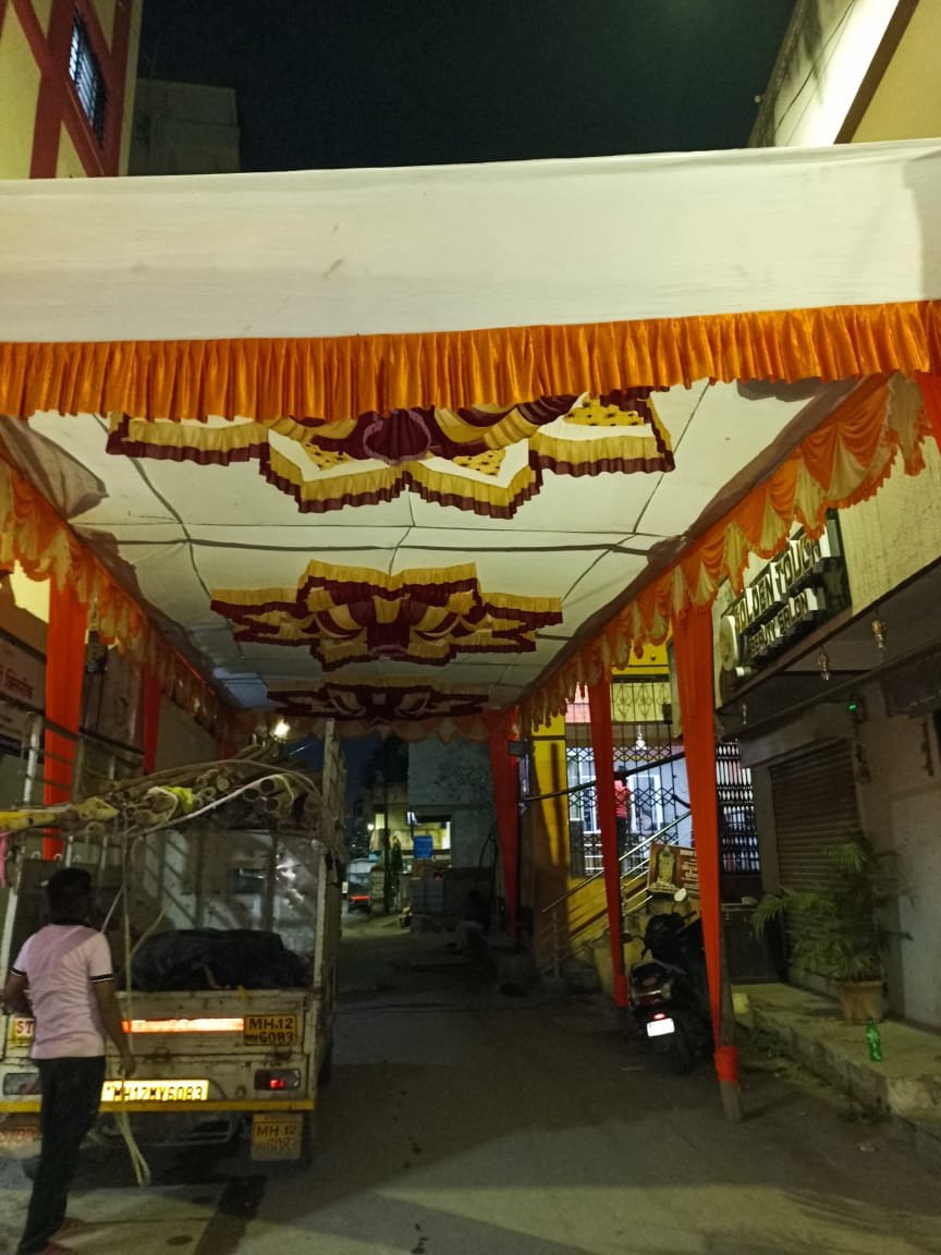 Grand Wedding Mandap Setup